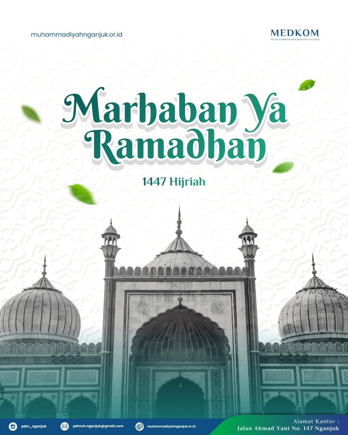 Selamat Menunaikan Ibadah Puasa Ramadhan 1447 H.

#muhammadiyah #muhammadiyahnganjuk #nganjuk #muhammadiyahgerakanku