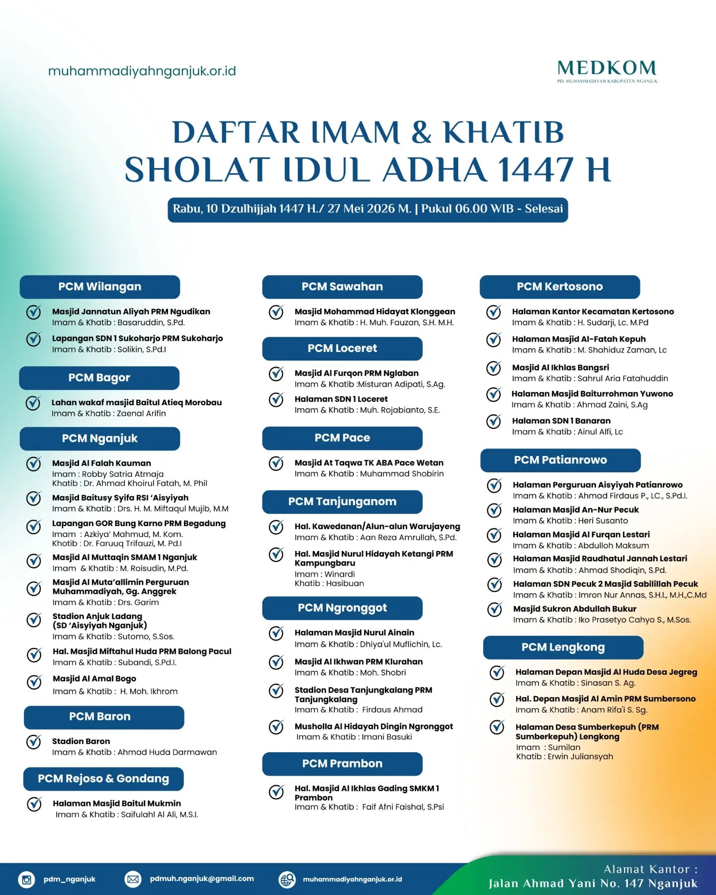 Pelaksanaan Sholat Idul Adha 1447 H. Di seluruh Kabupaten Nganjuk

#lensamu #muhammadiyah #nganjuk