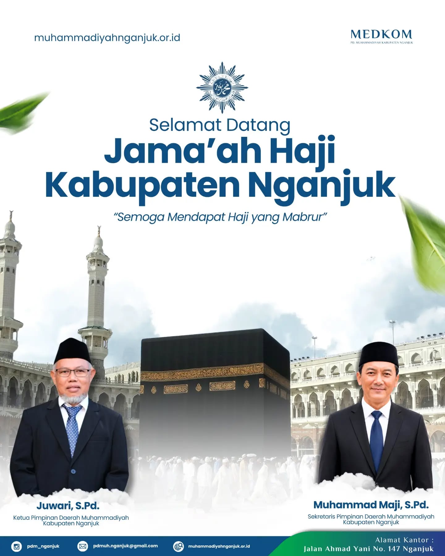 Selamat Datang Jama'ah Haji Kabupaten Nganjuk. Semoga Mendapat Haji yang Mabrur.

#lensamu #muhammadiyah #jatim #nganjuk