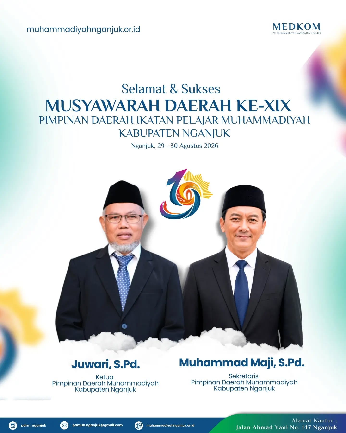 Selamat dan Sukses Musyawarah Daerah ke-XIX Pimpinan Daerah Ikatan Pelajar Muhammadiyah Kabupaten Nganjuk.

#muhammadiyah #ikatanpelajarmuhammadiyah #nganjuk